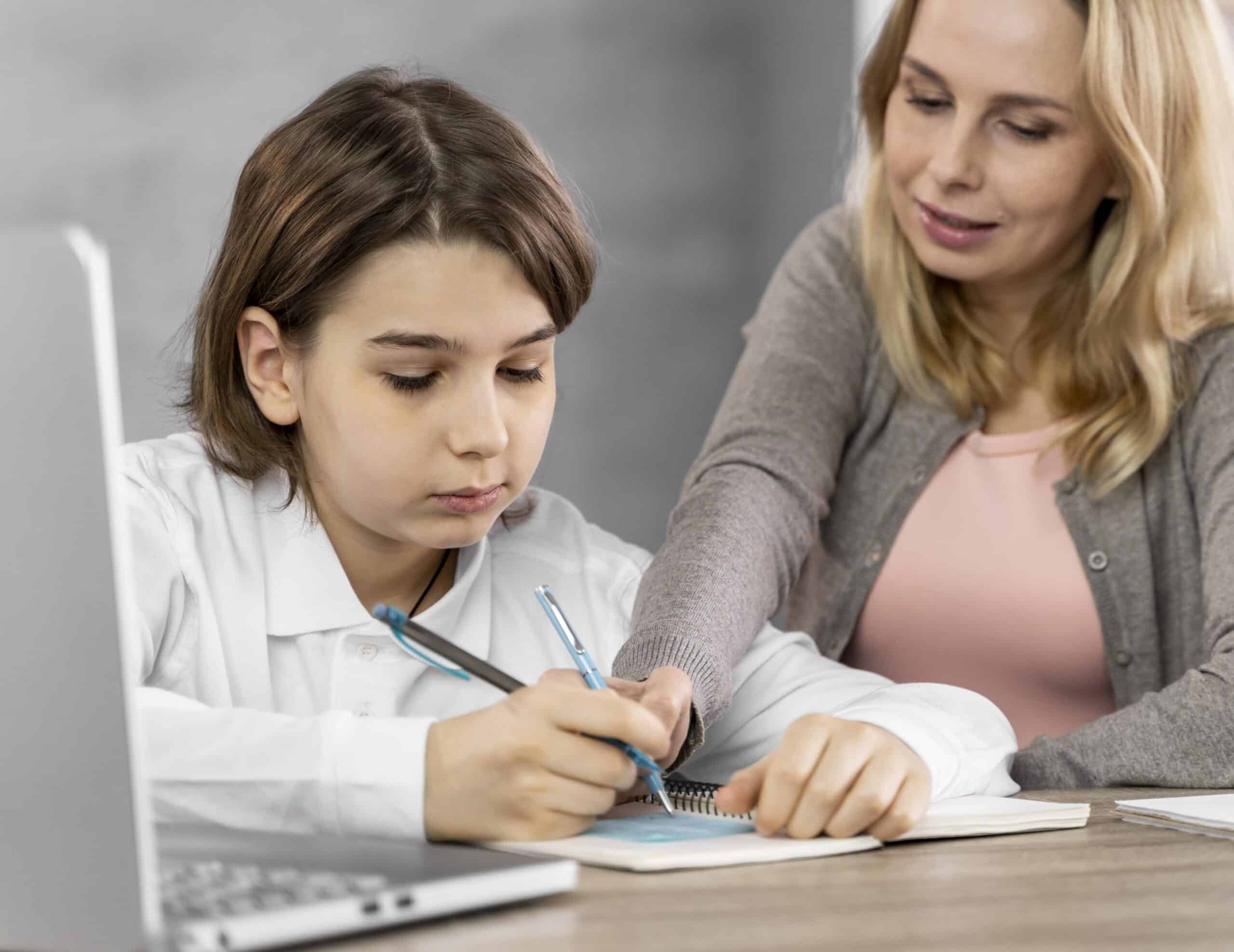 mother-helping-daughter-study mother-helping-daughter-study